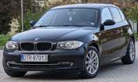 BMW Seria 1 2.0 benzyna 5 drzwi bardzo ładnie utrzymana niski przebieg*Czarna*LIFT