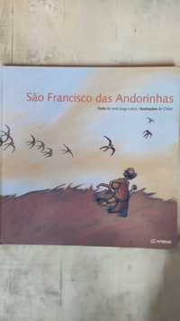 Livro infantil São Francisco das Andorinhas