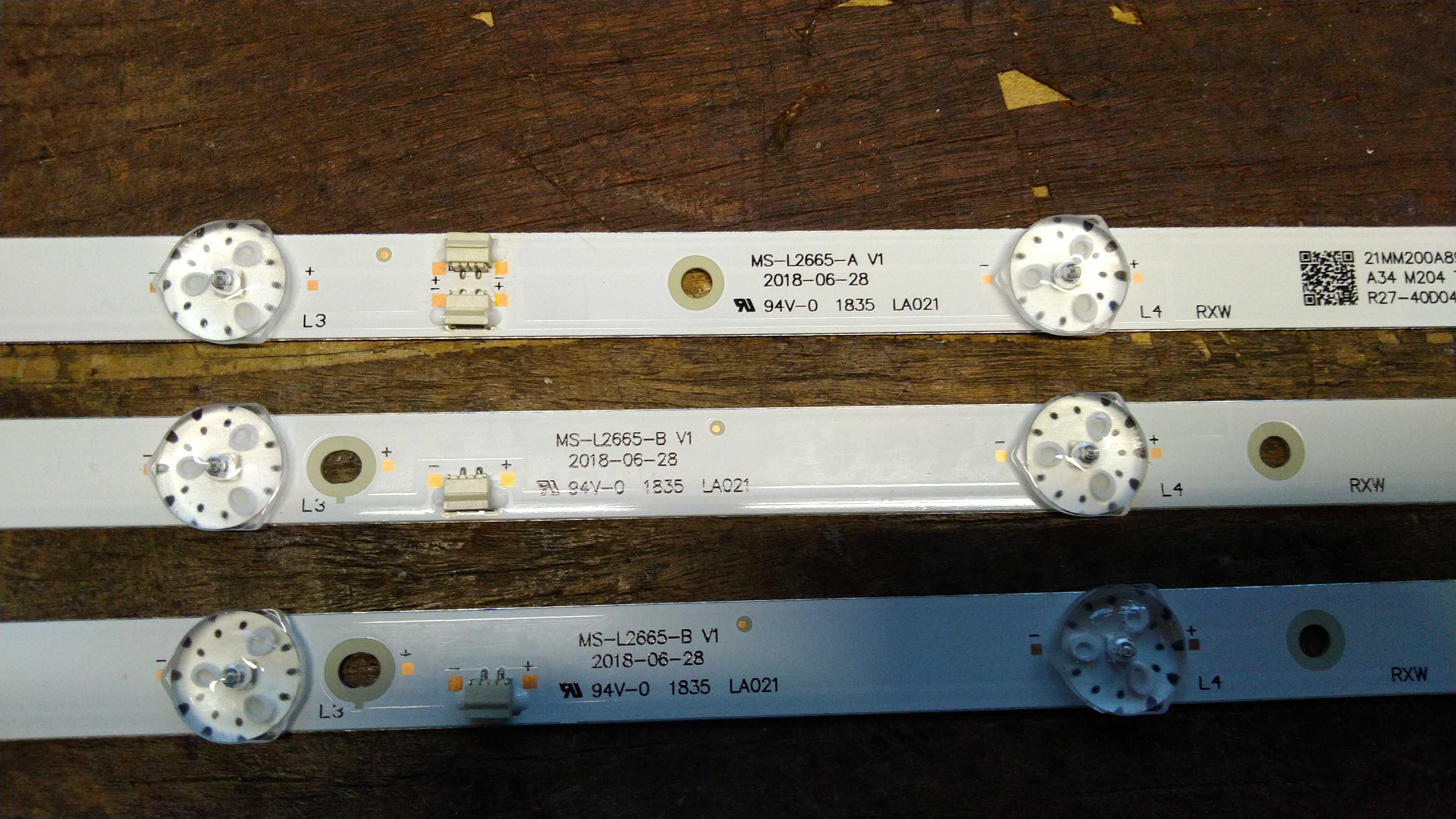 Планки подсветки MIRTA LD-40T2FHDSJ MS-L2665-B V2 (новые)
