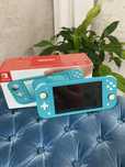 Konsola nintendo switch lite turkusowa niebieska