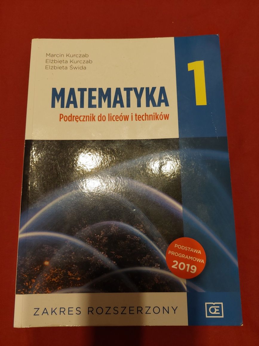 Podręcznik Matematyka 1 rozszerzony zakres