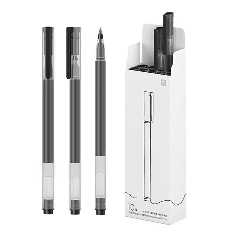 Набір ручок Xiaomi Mi Jumbo Gel Ink Pen Black 10шт (BHR4603GL)