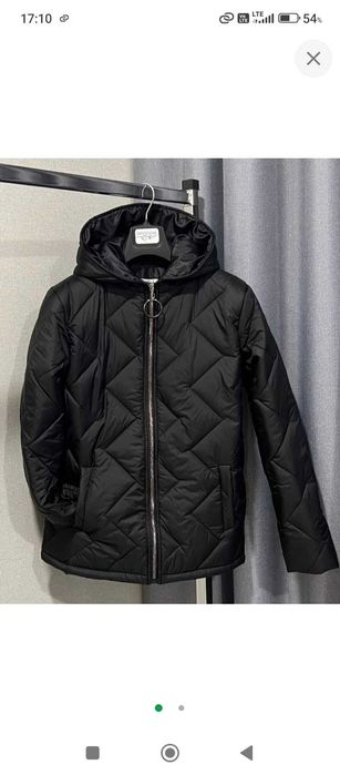 Stylowa, długa, zimowa kurtka damska na sprzedaż