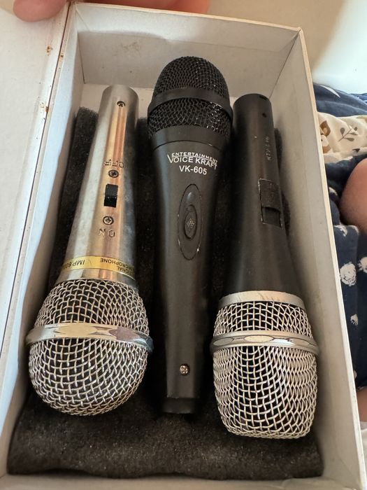 Sprzedam mikrofony w dobrymmm stanie