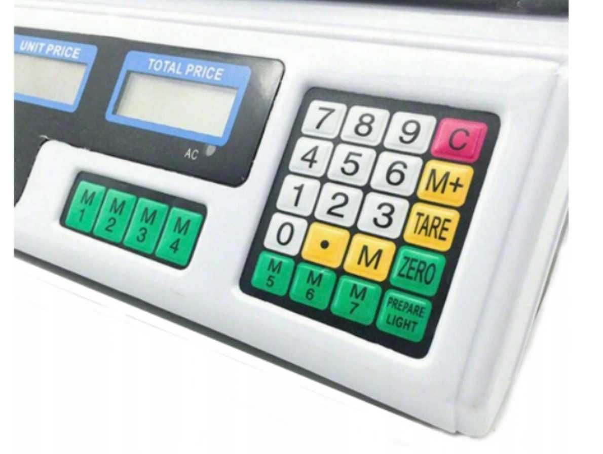 elektroniczna waga sklepowa magazynowa przemysłowa do 40kg elektryczna