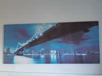 Obraz na plotnie 210cm x 90cm D U Ż Y