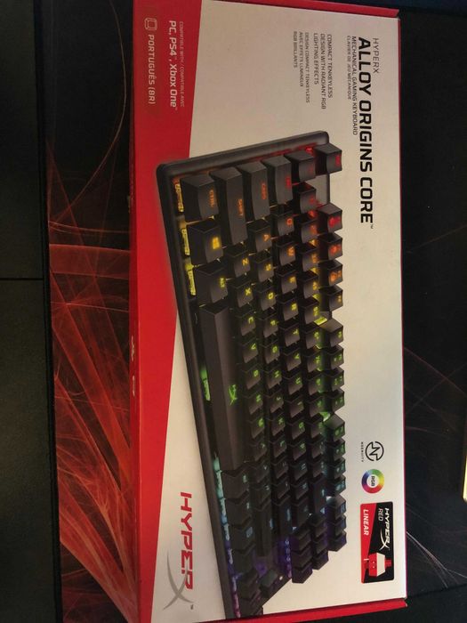 Teclado HyperX Alloy Origins Core RED SWITCH
