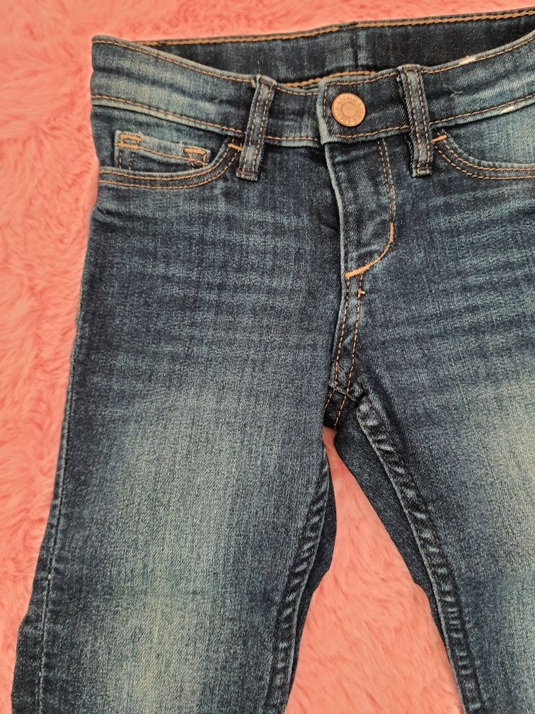 Spodnie jeansy skinny h&m 92
