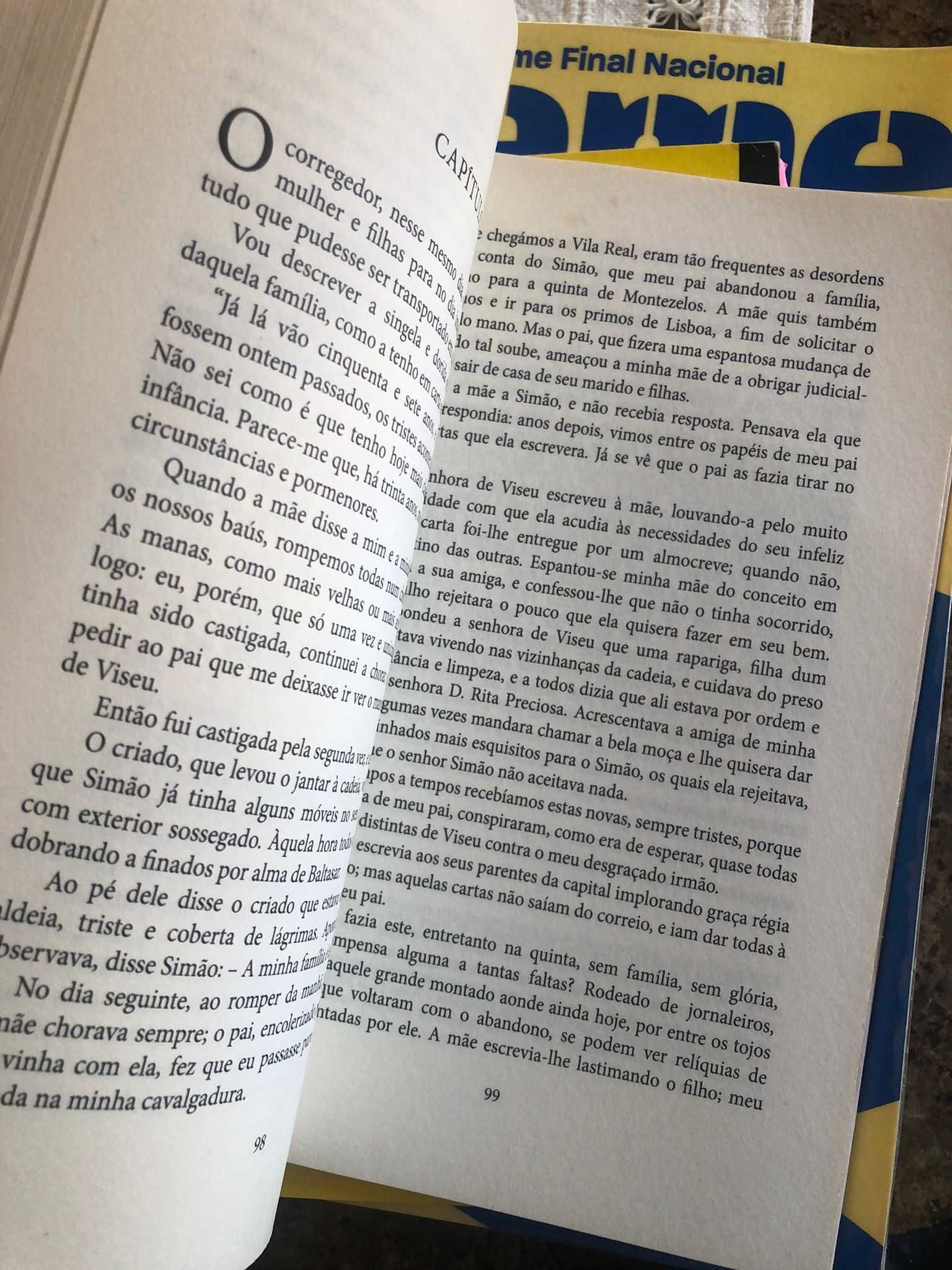 Livro Amor de Perdição