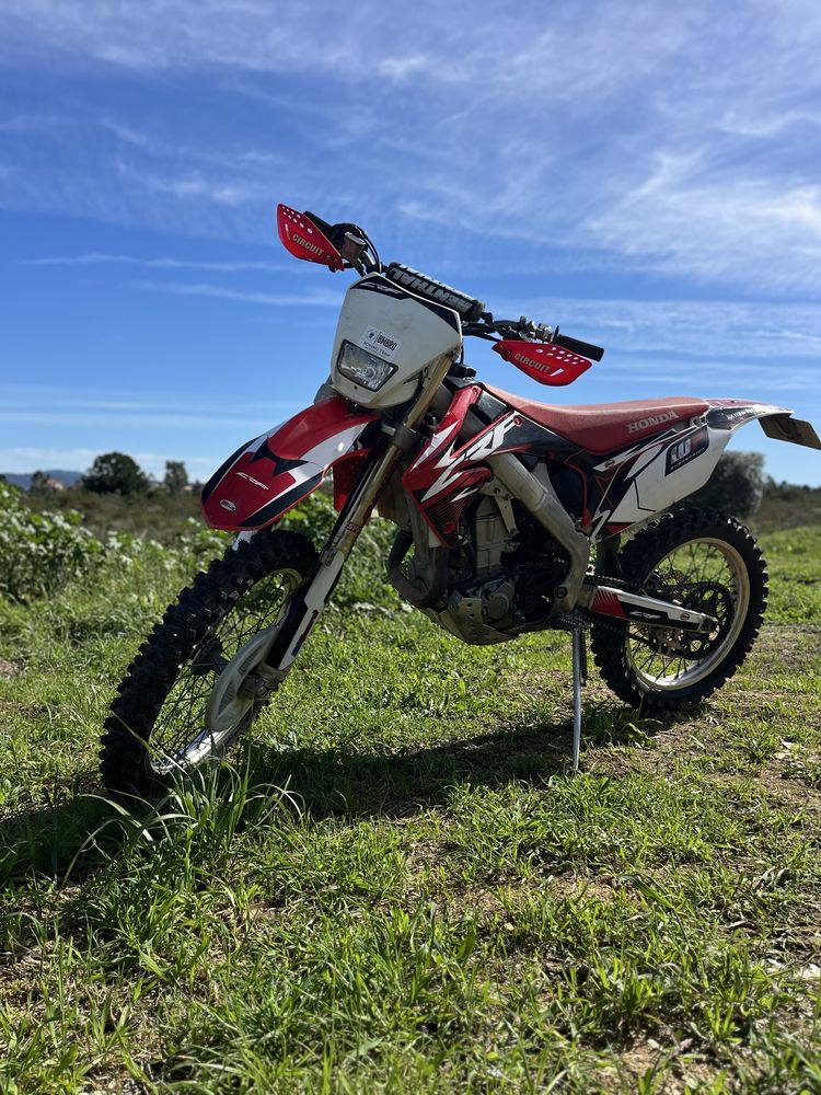 Honda CRF450 R matriculada 2012