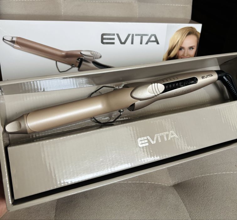 Lokówka ceramiczna turmalinowa jak nowa Evita Gold