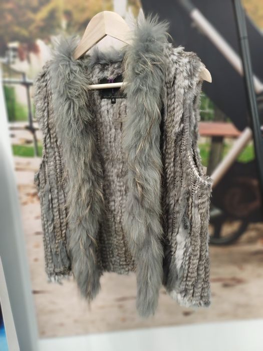 Kamizelka Futrzana z królika Fürst Klink Andersen L 40 królik