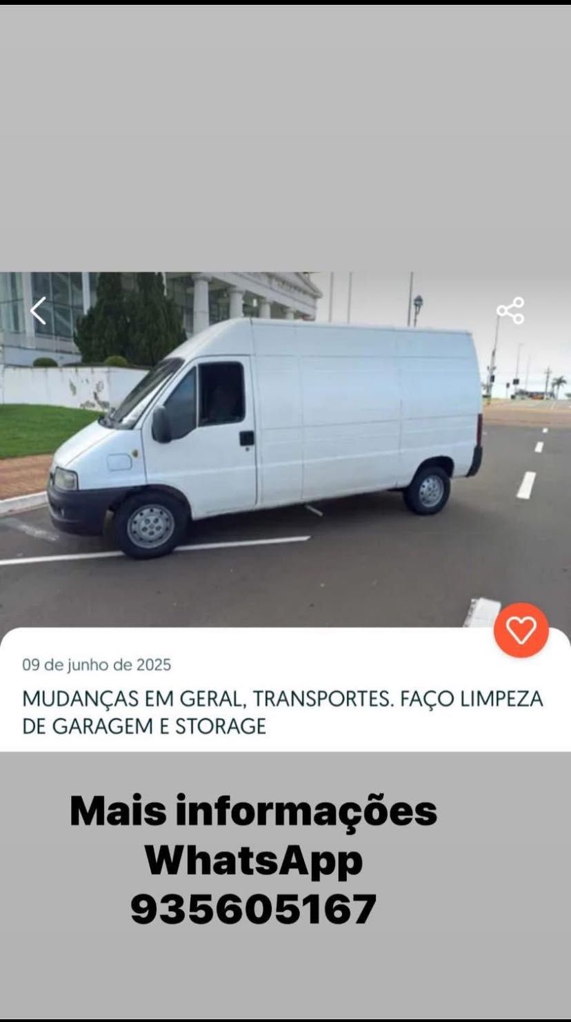 Realizo mudança na margem sul e lisboa