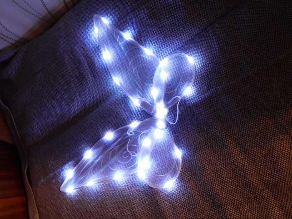 Крила янгола феї метелика для дівчинки що світяться в темряві