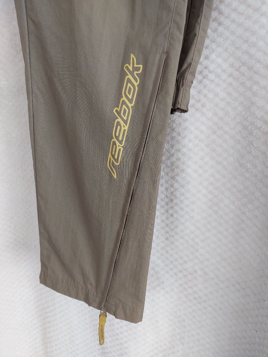 Nowe Męskie, ortalionowe spodnie dresowe, treningowe. Reebok. Roz L