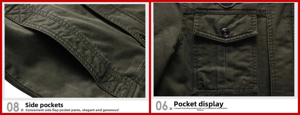 Мужская демисезонная куртка в стиле милитари / теплая зимняя куртка.