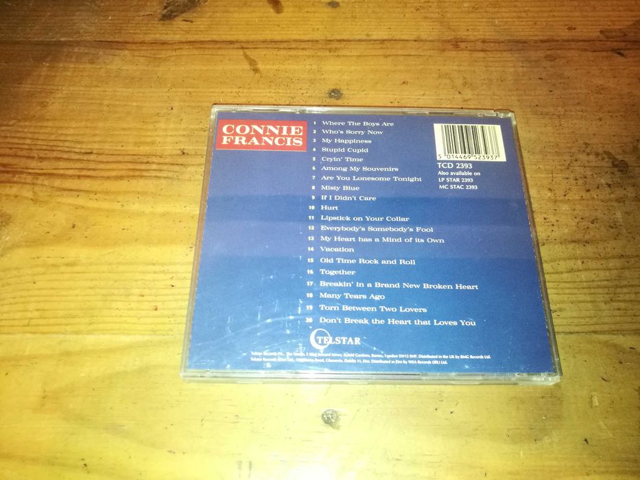 CONNIE FRANCIS  - Among My Souvenirs	CD