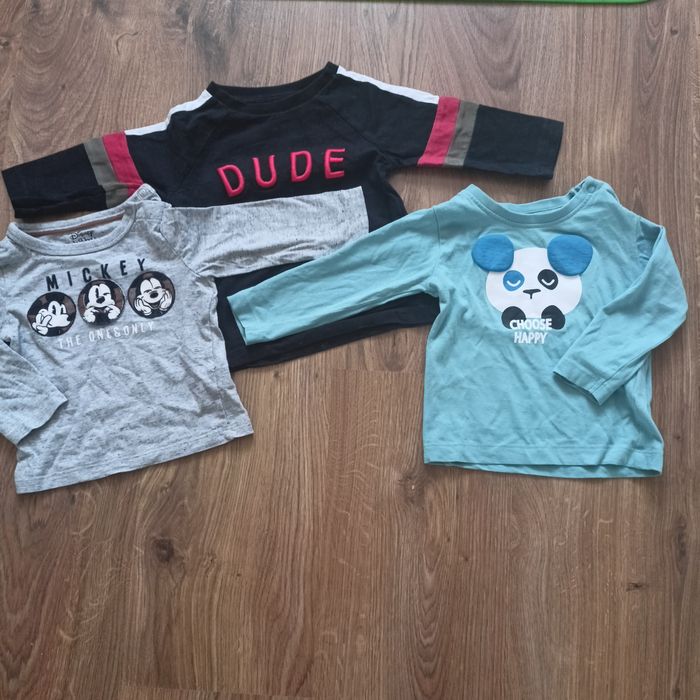 Bluzki 3 sztuki r.74