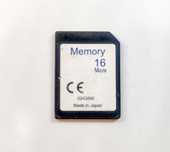 Karty pamięci MMC 16 MB Retro
