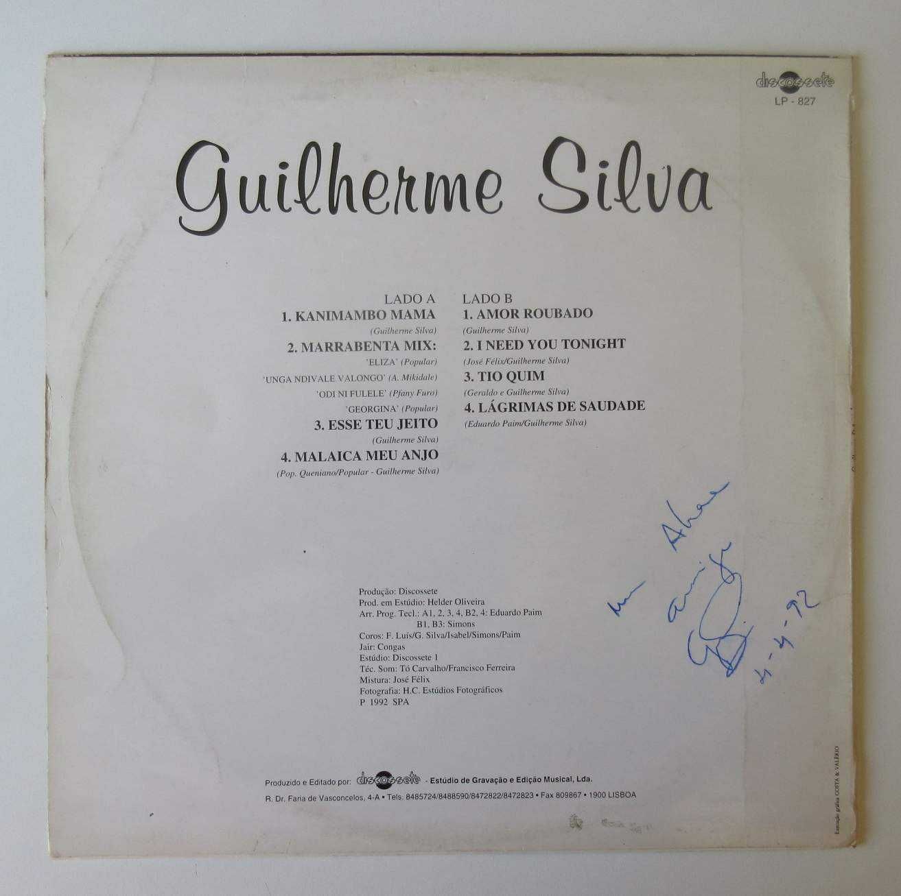GUILHERME SILVA - Kanimambo Mama (LP)