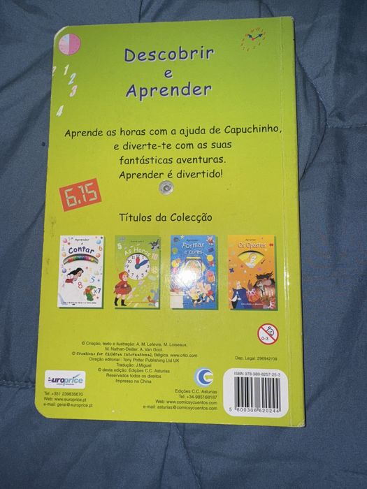 Livro Aprender ME AS Horas