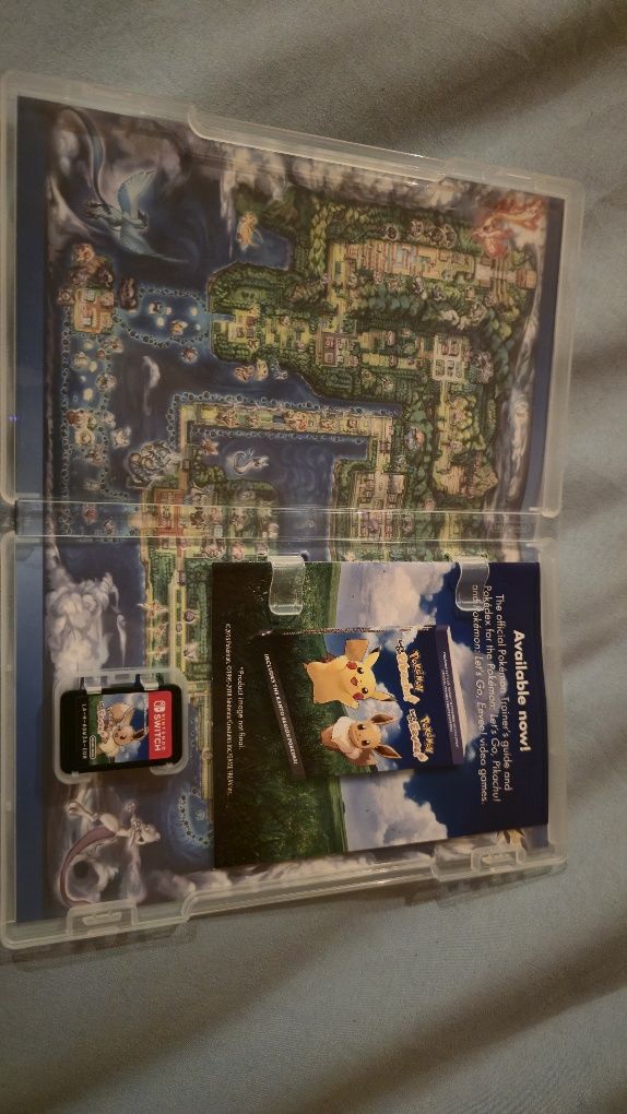 Gra Pokemon Let's go Eevee oraz Gra Pokemon Sword