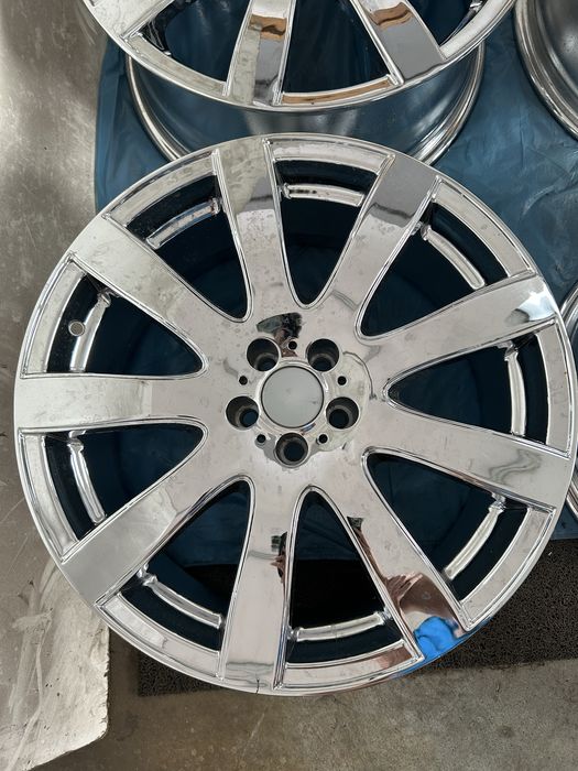 339 Felgi Aluminiowe AEZ R 19 5x100 CHROM Audi Golf Iv SUBARU IDEALNE