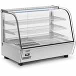 Witryna grzewcza nastawna do prezentacji potraw 3 półki 1500 W 160 L