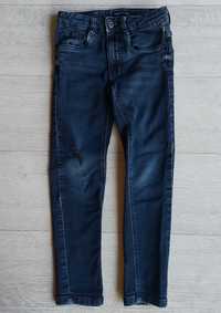 Spodnie RESERVED jeansy 122 chłopięce zwężane slim