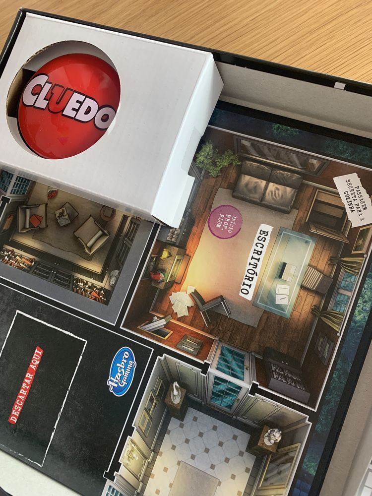 jogo “cluedo” , edição para mentirosos