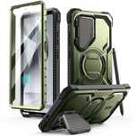 Etui Supcase Iblsn Armorbox Mag Na Samsung Galaxy S25 Ultra - Oliwkowy