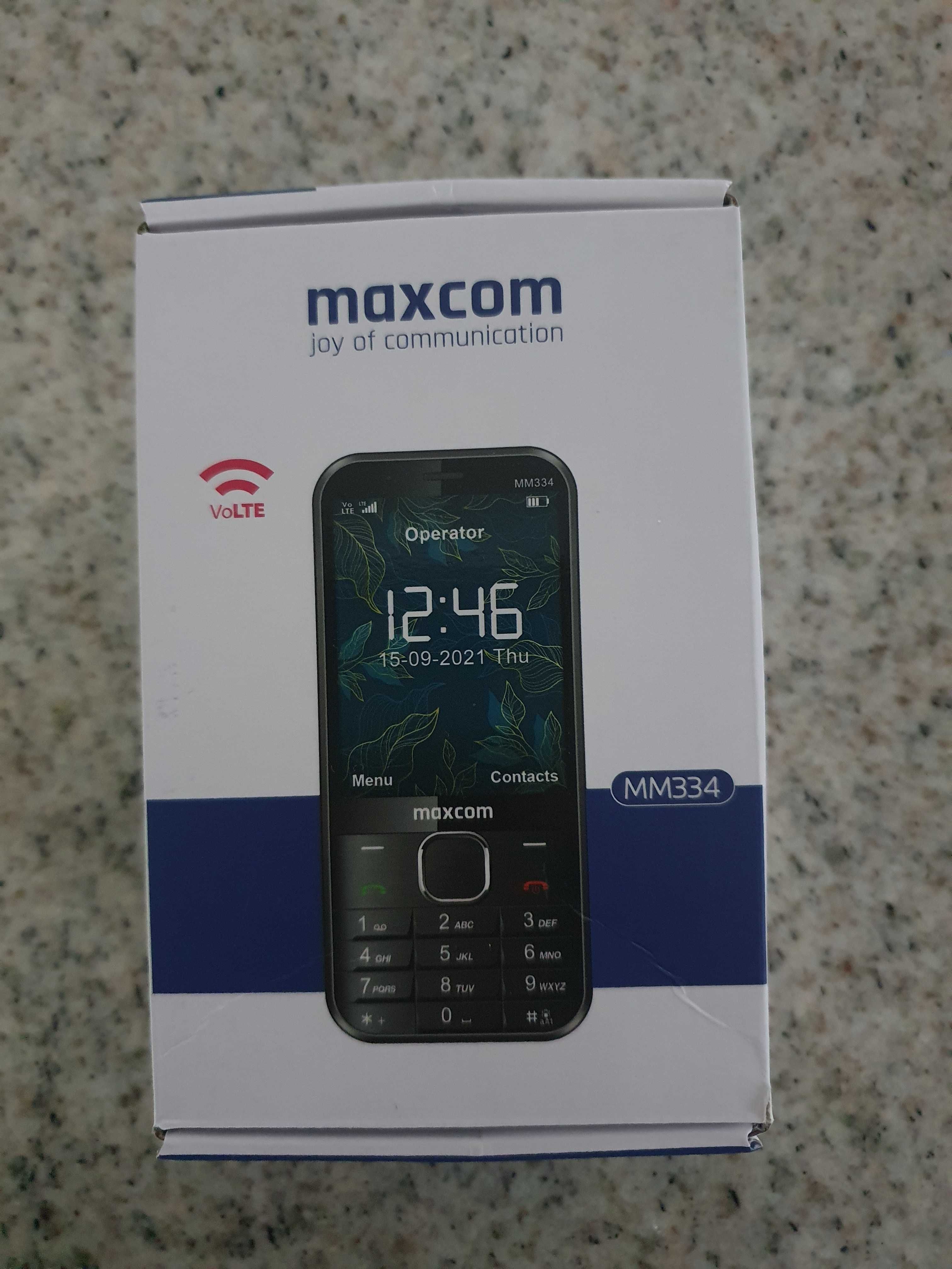 Telefon maxcom mm 334 dla seniora starszej osoby