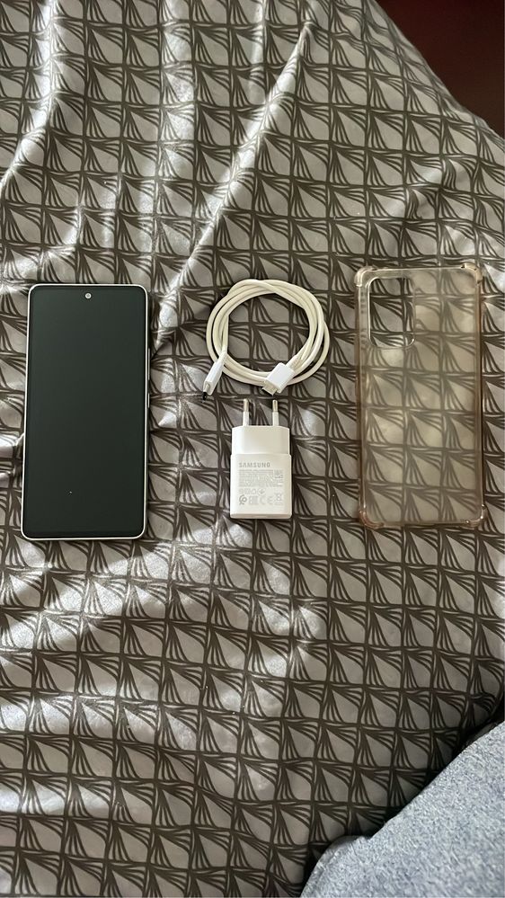 Samsung A53 128gb com carregador e cabo original