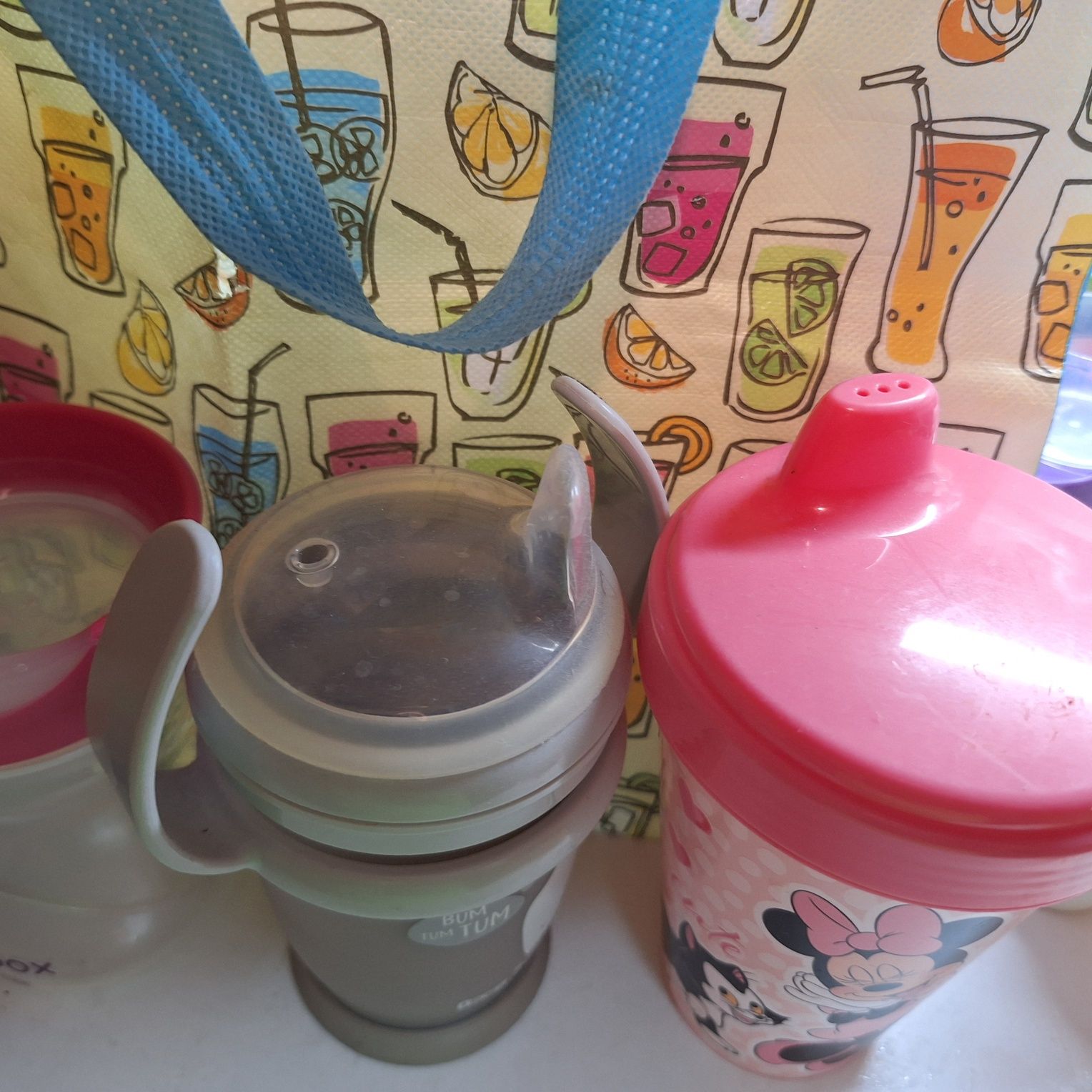 Kubek kubeczki Minnie bbox philips avent lovi słomka jak nowe