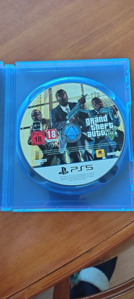 Jogo PS5 GTA 5 novo