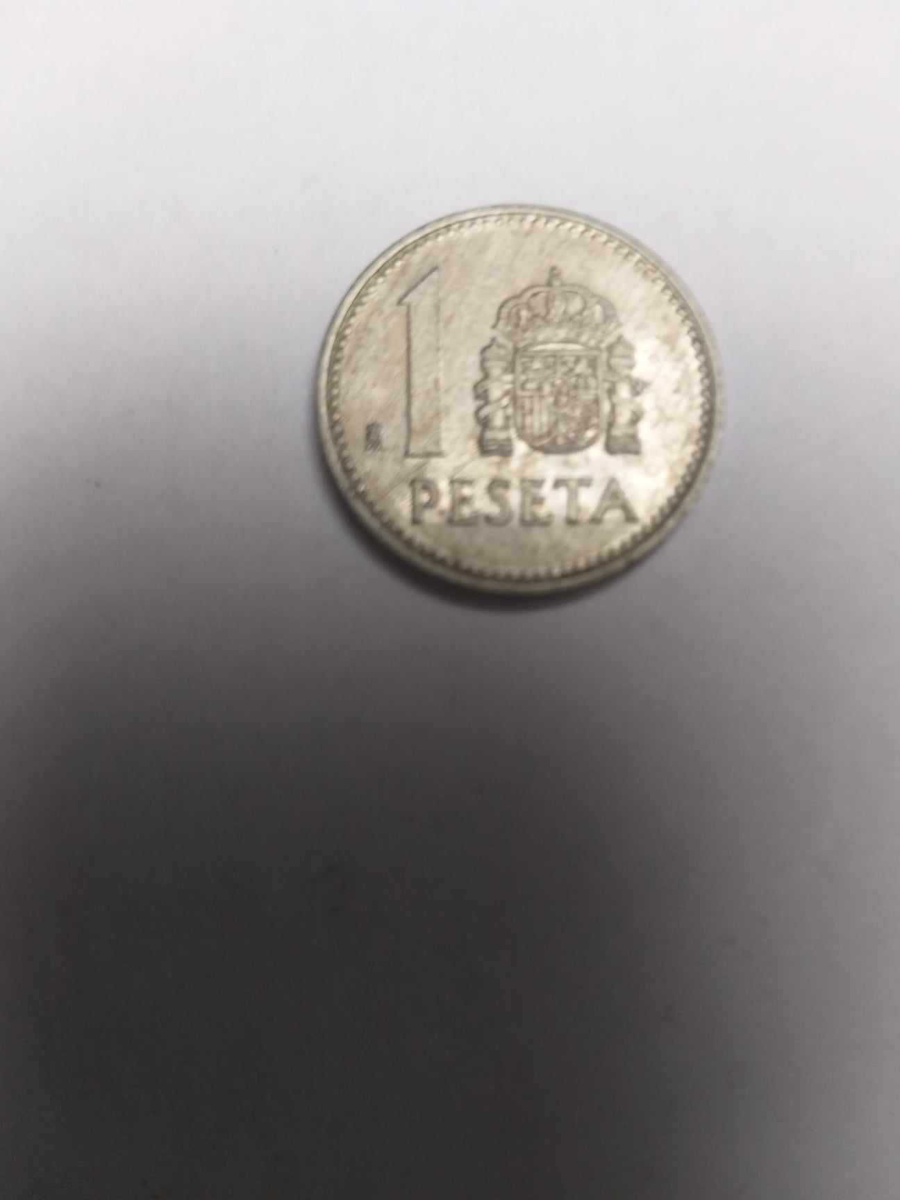 Moeda de 1 Peseta de 1986