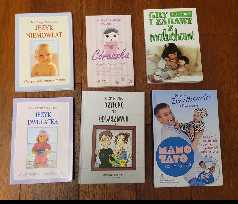Zestaw 6 książek dla rodziców