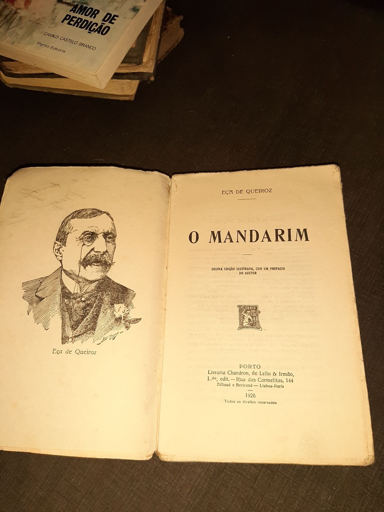 Livro de Eça de Queiroz  Ano 1926