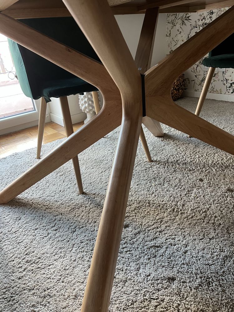 Mesa de jantar retangular em madeira (180x90 cm) Arnaiz