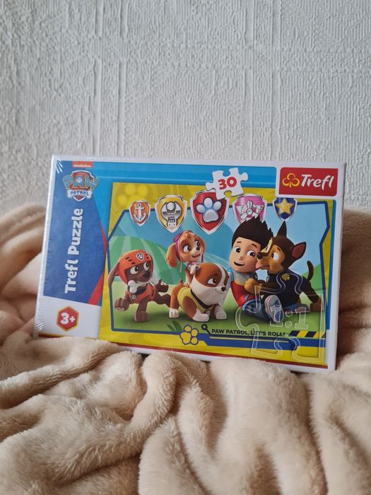 Trefl puzzle 30 elementów psi patrol paw patrol ryder układanka dzieci