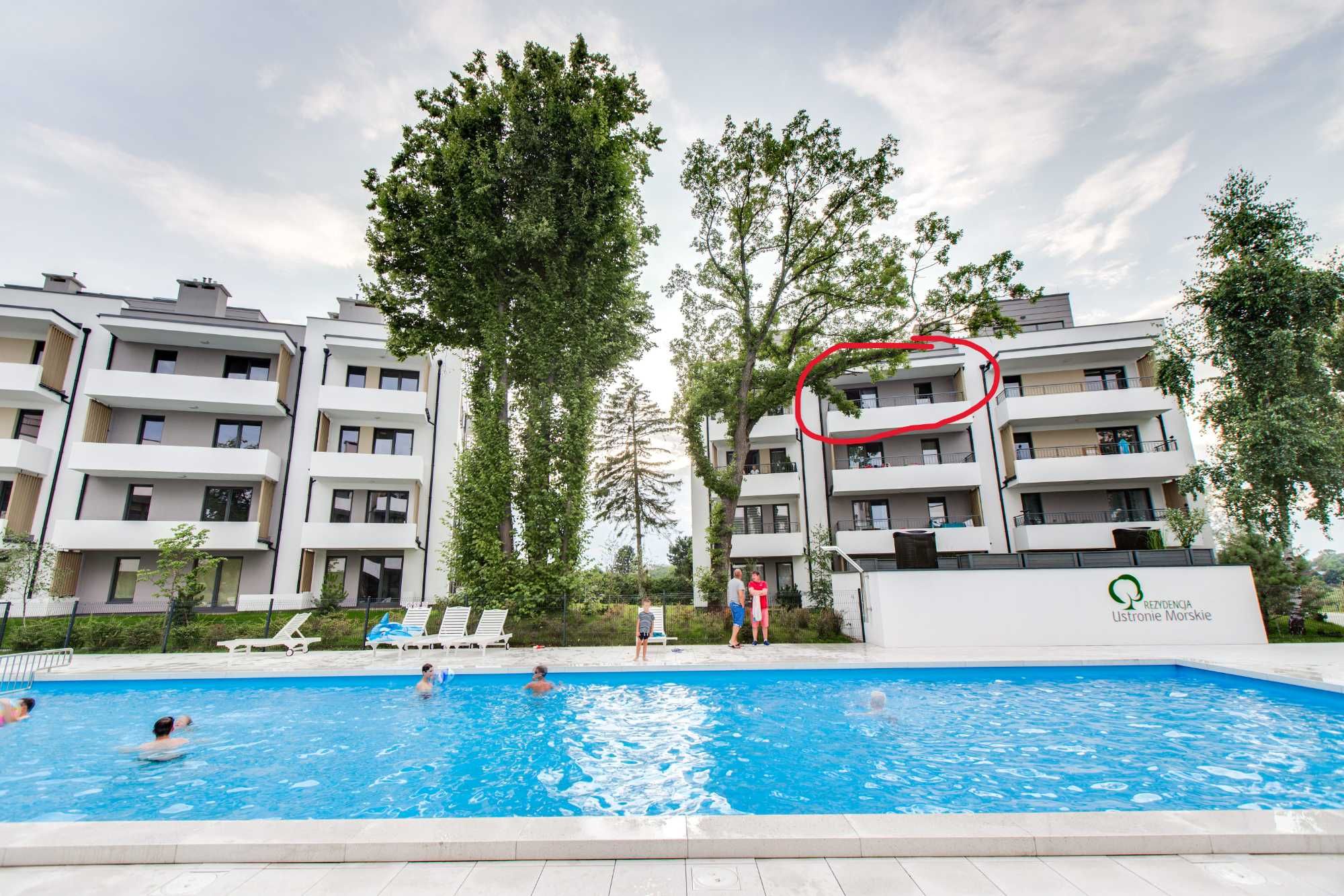 Sprzedam apartament z podgrzewanym basenem 700 m od morza