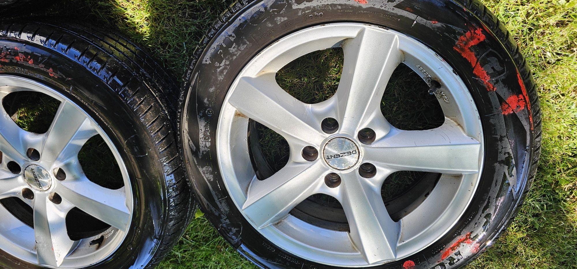 Komplet 4 x Opony Firestone 205/55 R16  + felgi 16 " Dezent