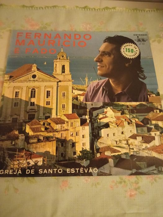 Disco Vinil Fernando Maurício é Fado