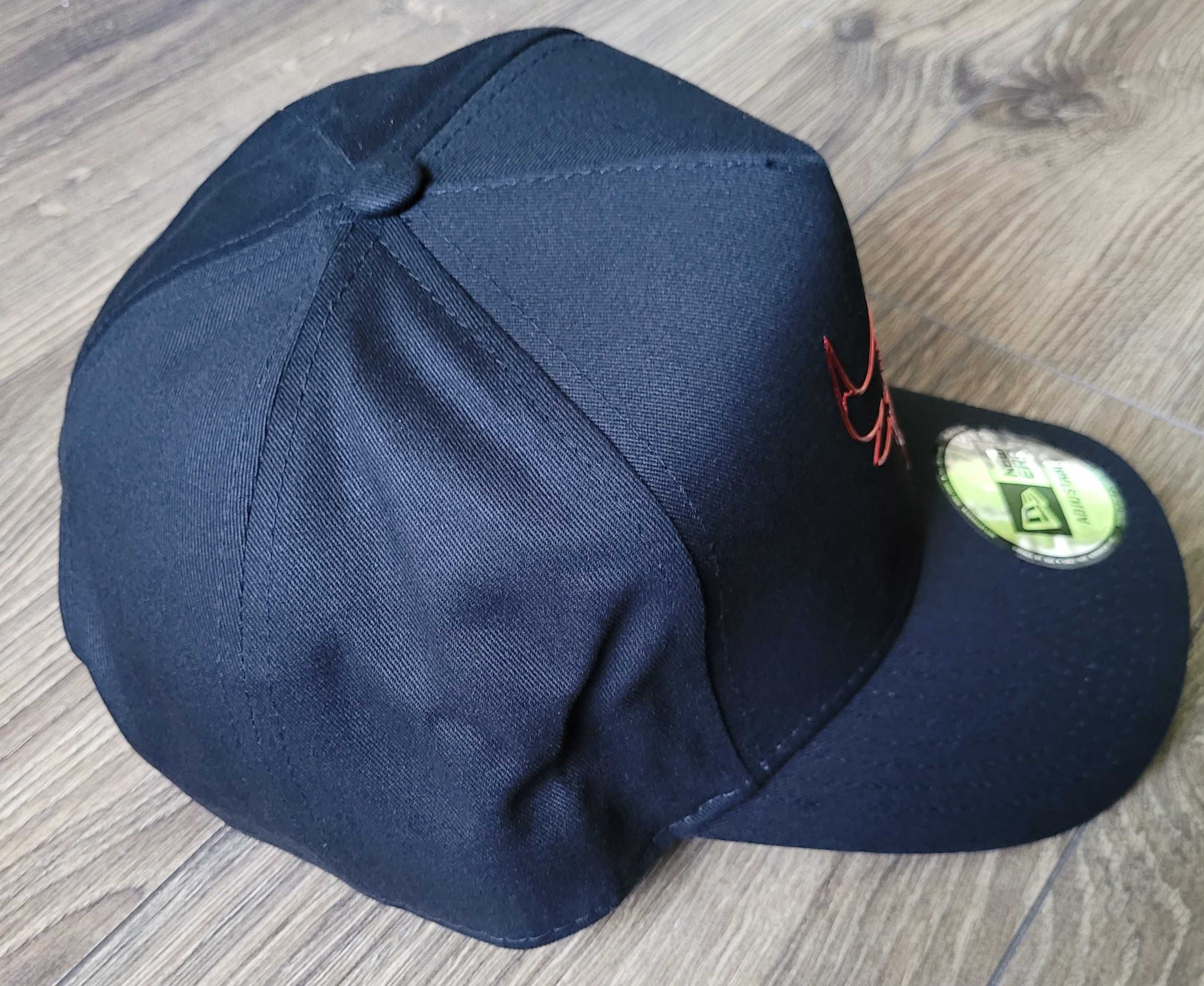 czapka z daszkiem New Era 9Forty Chicago Bulls NBA czarna logo NOWA