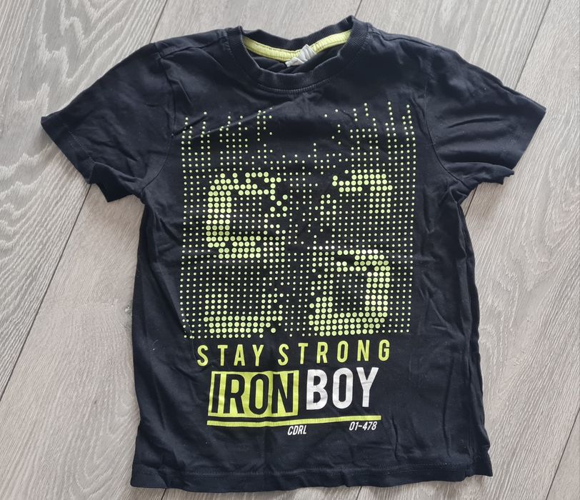 Czarny T-shirt Coccodrillo