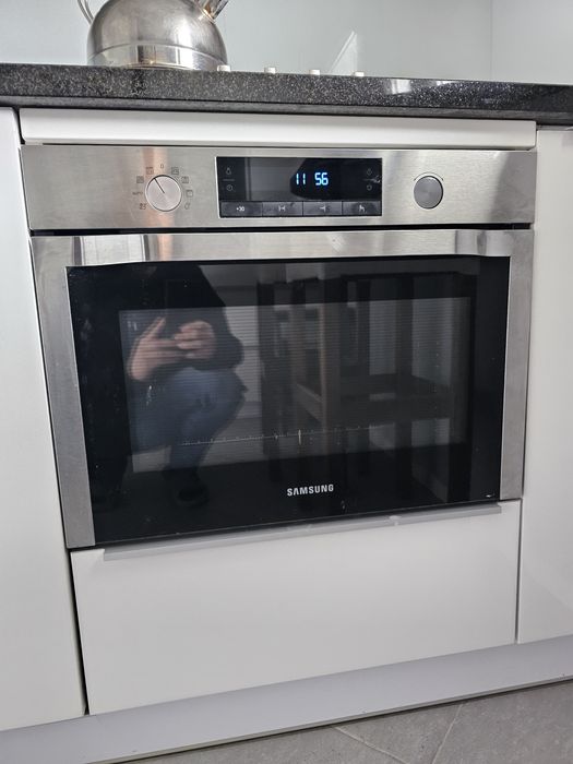 Piekarnik Samsung NQ50H5533KS do zabudowy – piekarnik + mikrofala