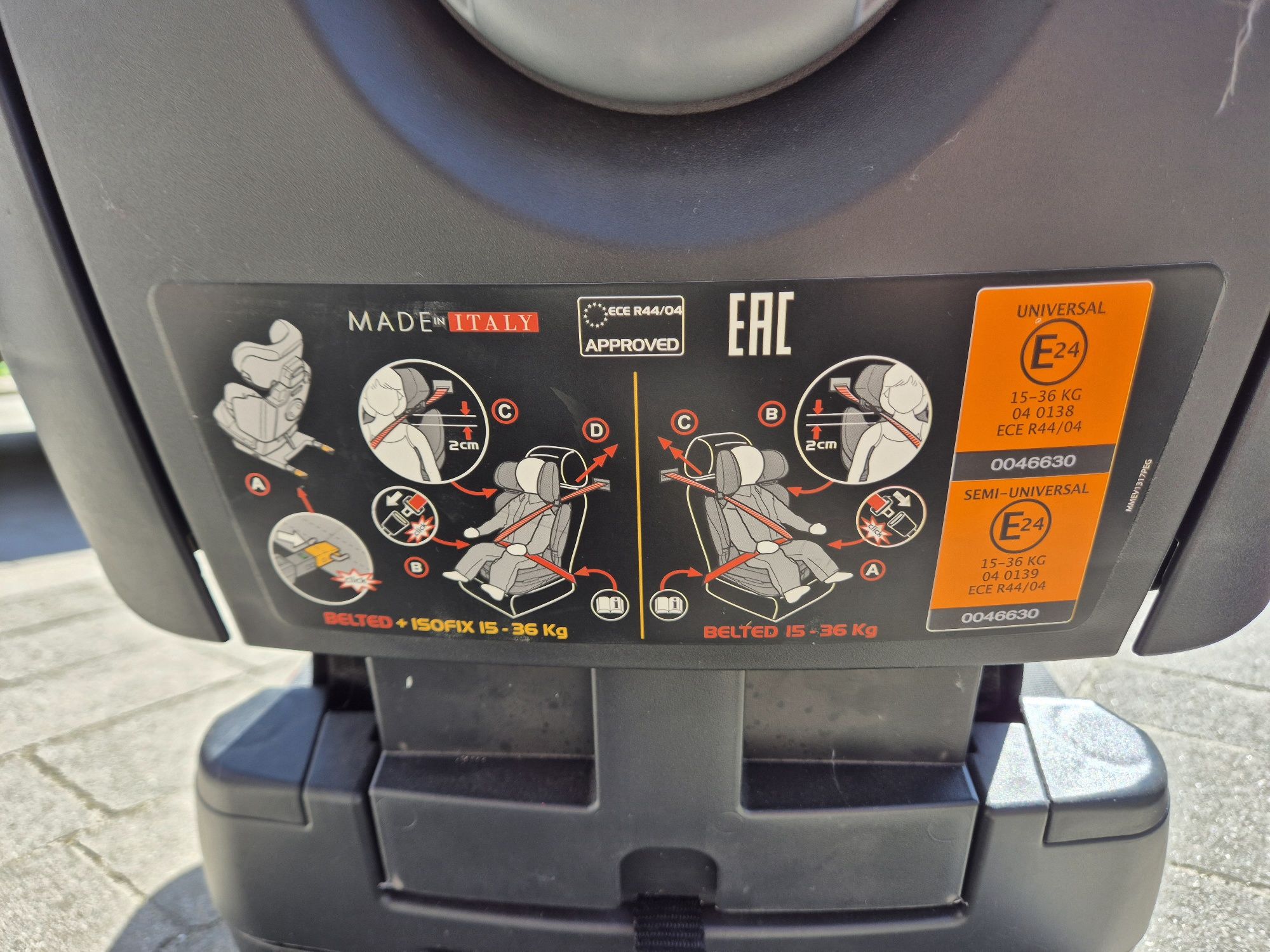 Fitelik samochodowy Peg Perego Viaggio 2-3 flex