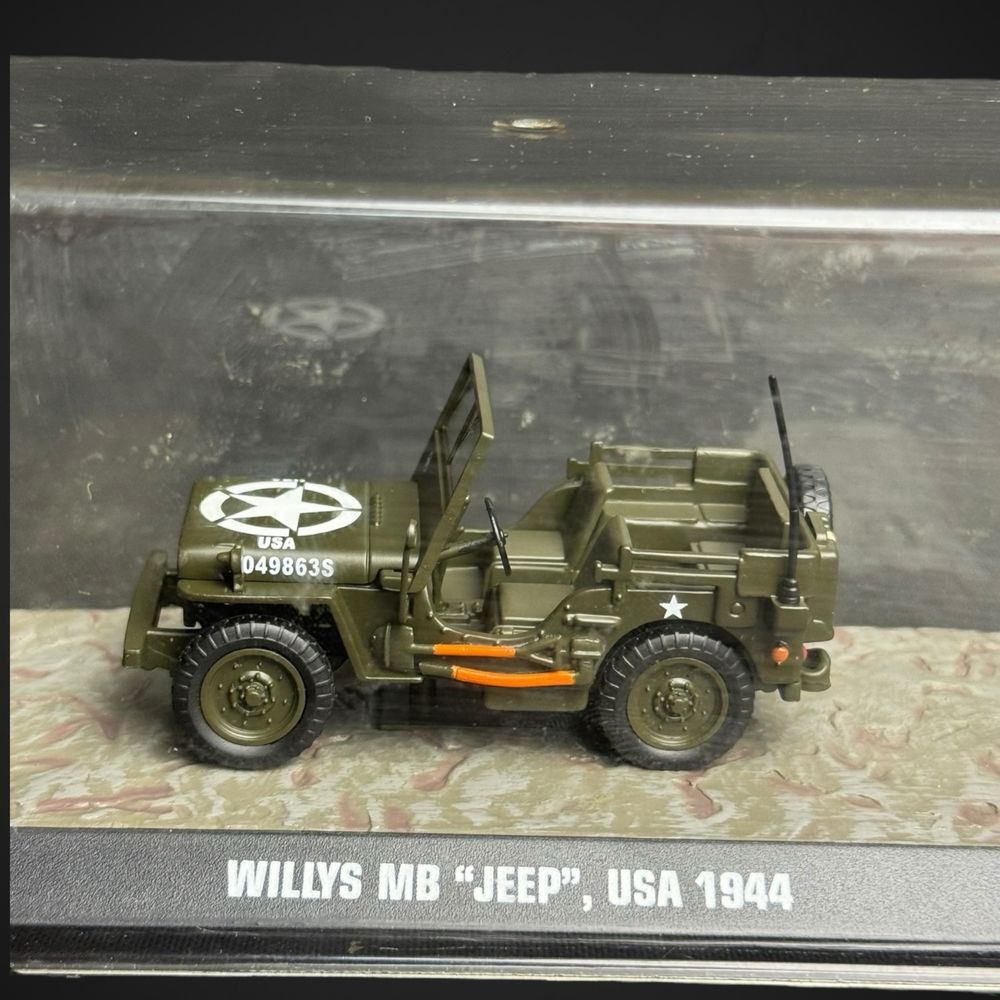 Model Jeep Willys USA Militar 1944 1/43 Atlas J5/071534