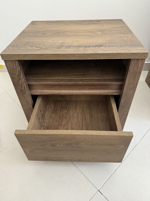 Mesa de cabeceira 1 gaveta em carvalho selvagem - VEDDE Jysk