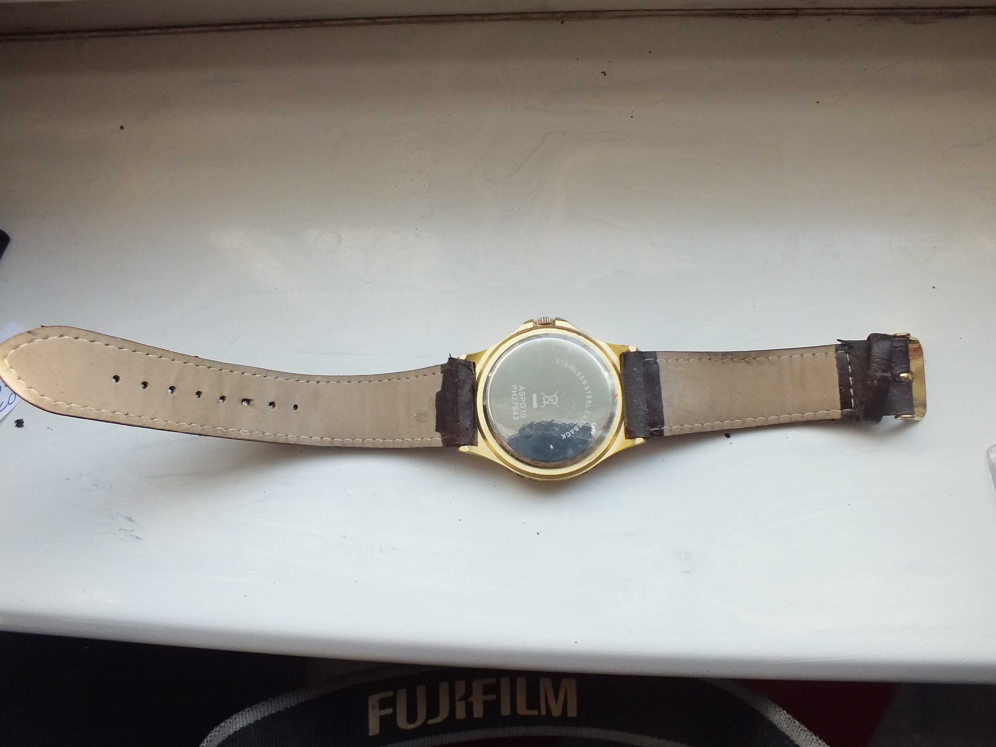 zegarek męski na rękę SPIRIT metal, średnica ok.4,5cm OPIS nowy